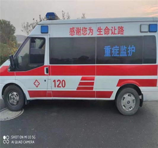 遂溪救护车出租服务案例3